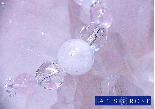 横浜店 アゼツライト、モルガナイト、デザインブレス