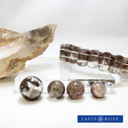 ガーデンクォーツ 「ブラウンガーデンクォーツ」(庭入り水晶)